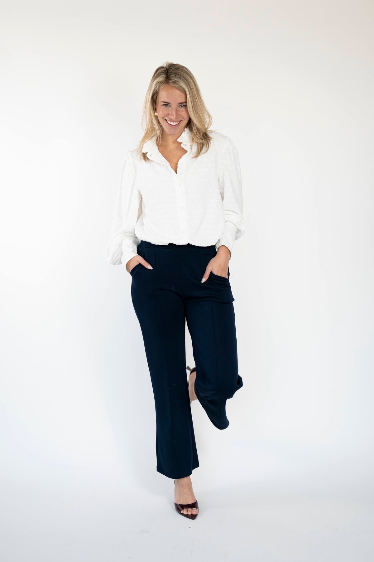 Noor Pantalon Zwart