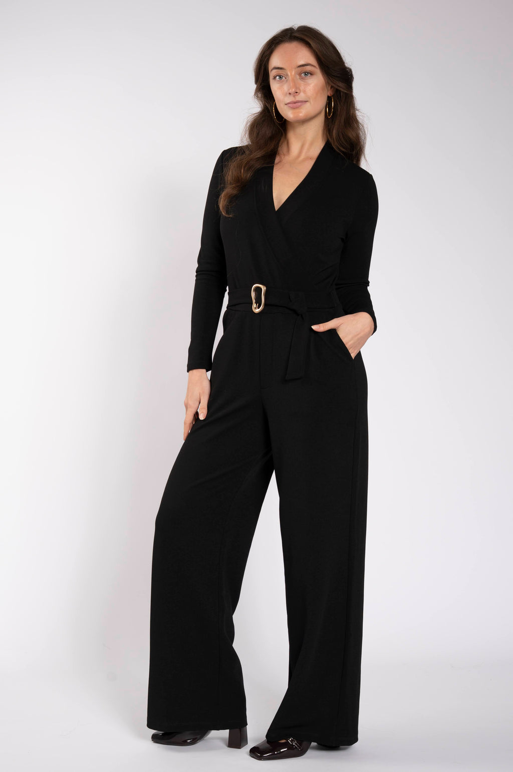The One & Done Jumpsuit - Black