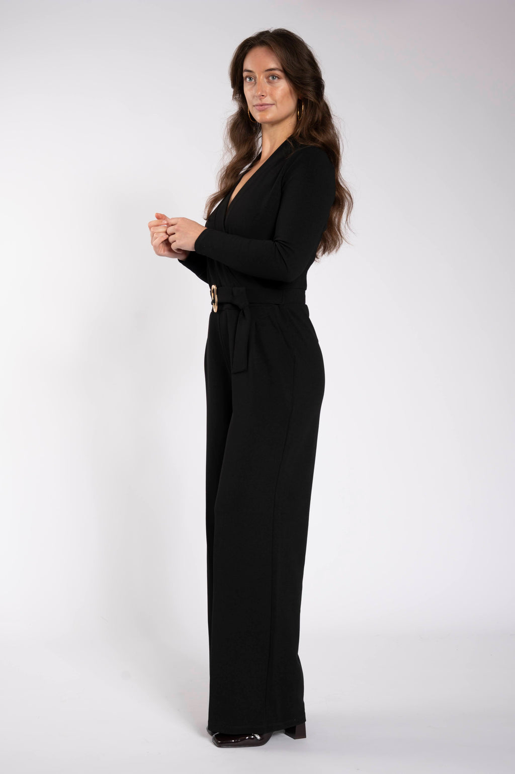 The One & Done Jumpsuit - Black