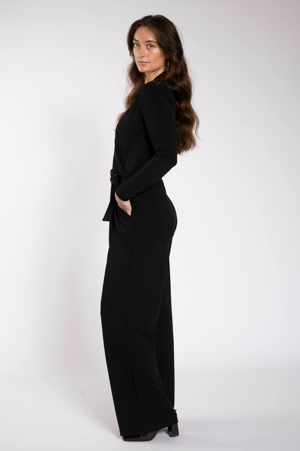 The One & Done Jumpsuit - Black