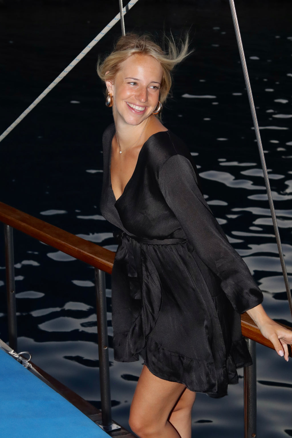 Mini Dress Ruby Zwart