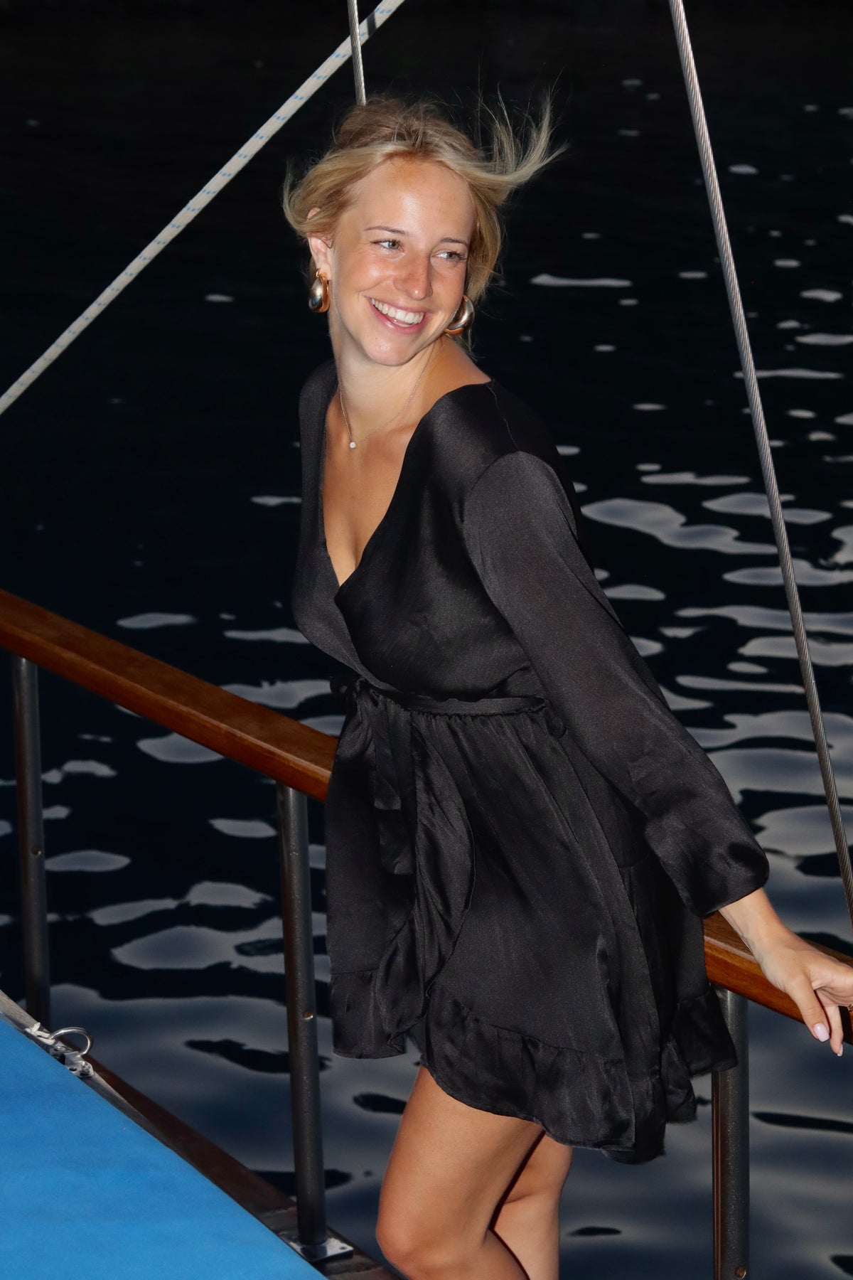 Mini Dress Ruby Zwart