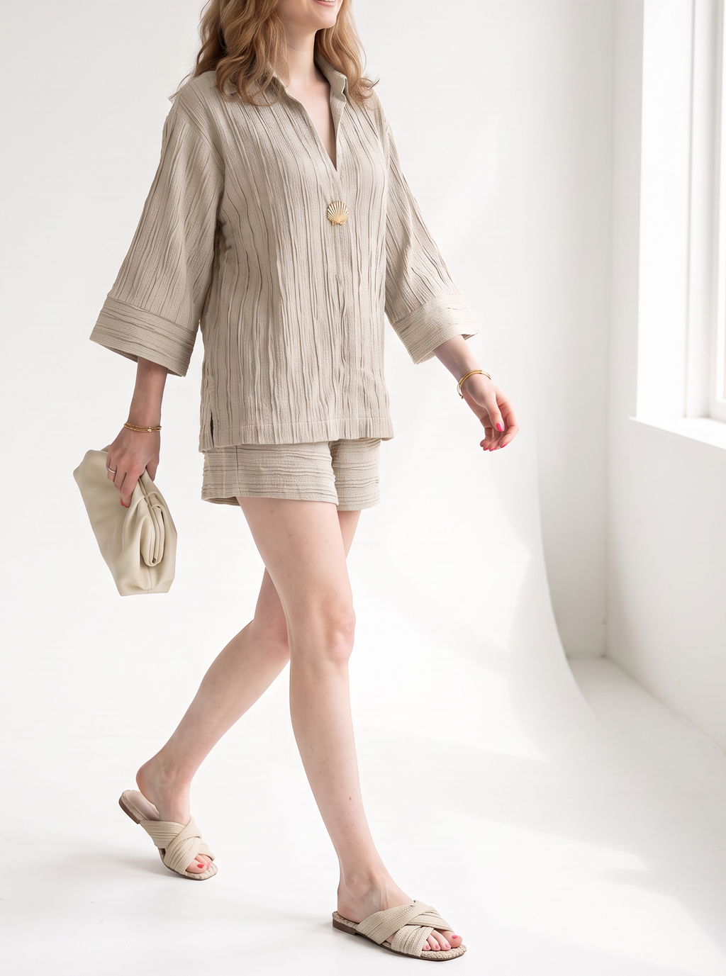 Boho Muse Short - Ivory