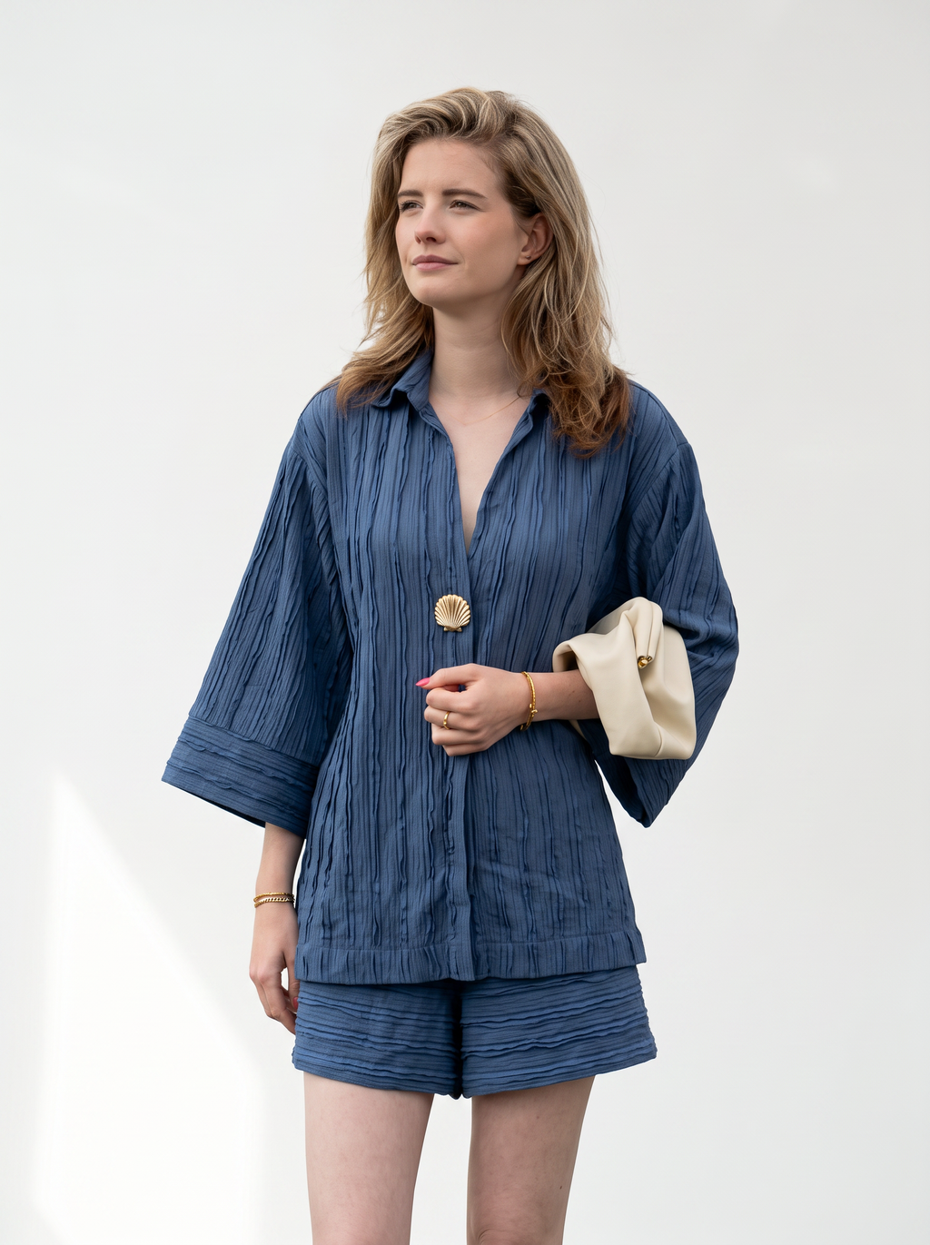 Boho Muse Short - Navy Blue