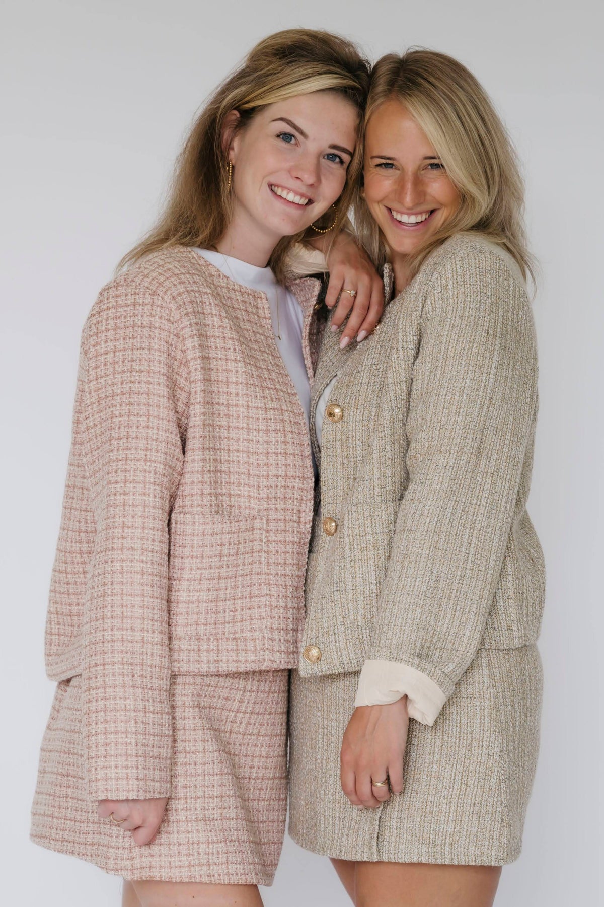 Tweed Rok Do Roze