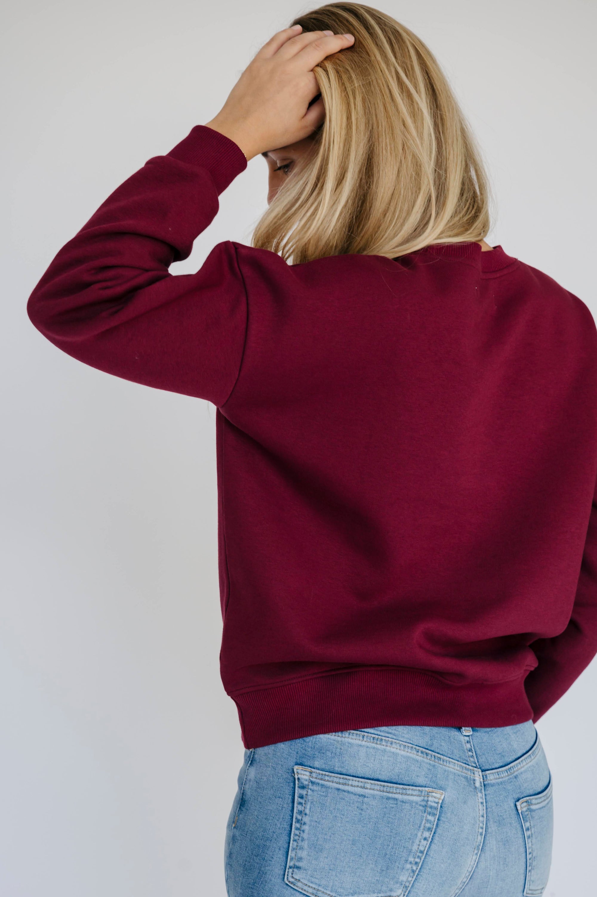 Hot Mess Sweat - Ruby Red & Pink