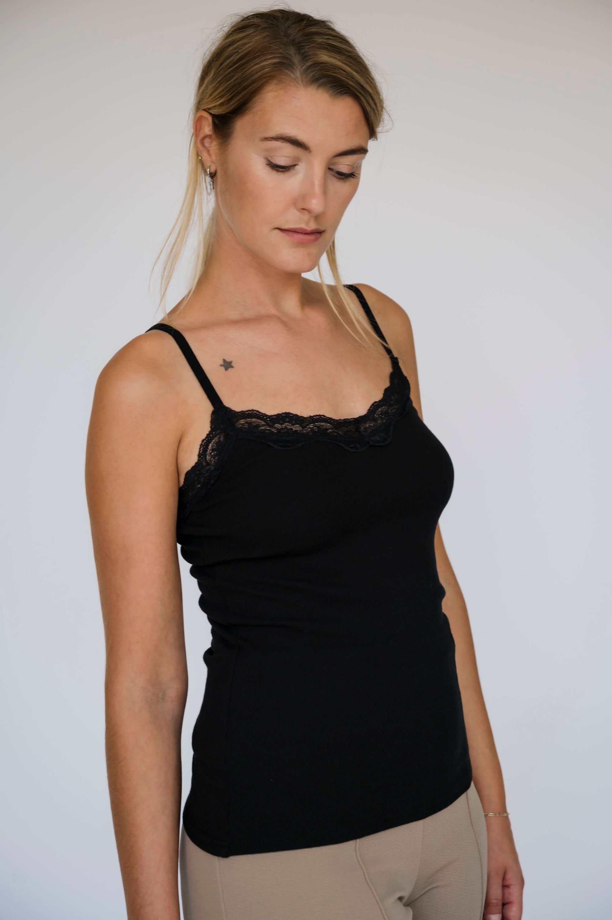 Lace Top - Black