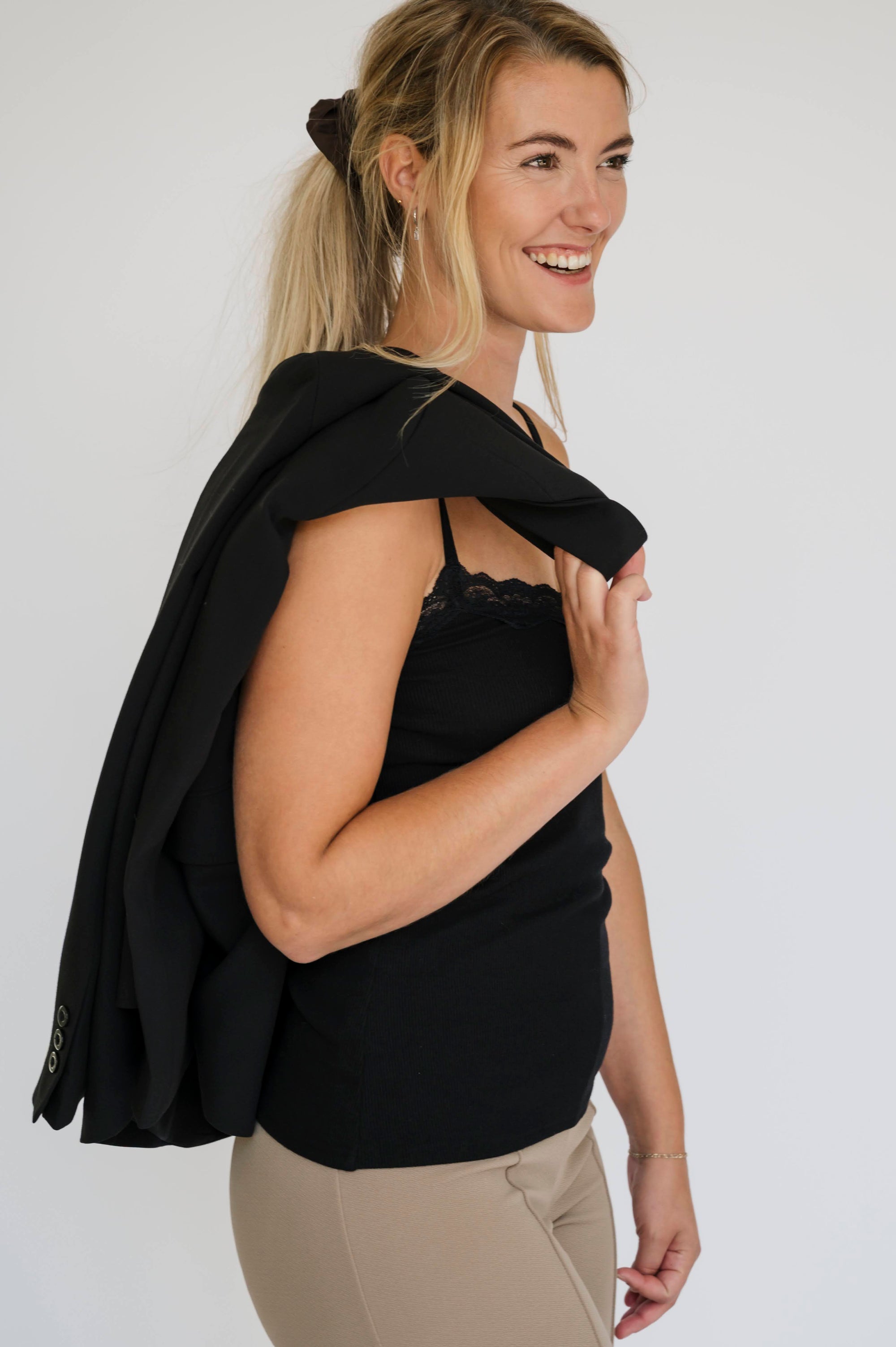 Lace Top - Black