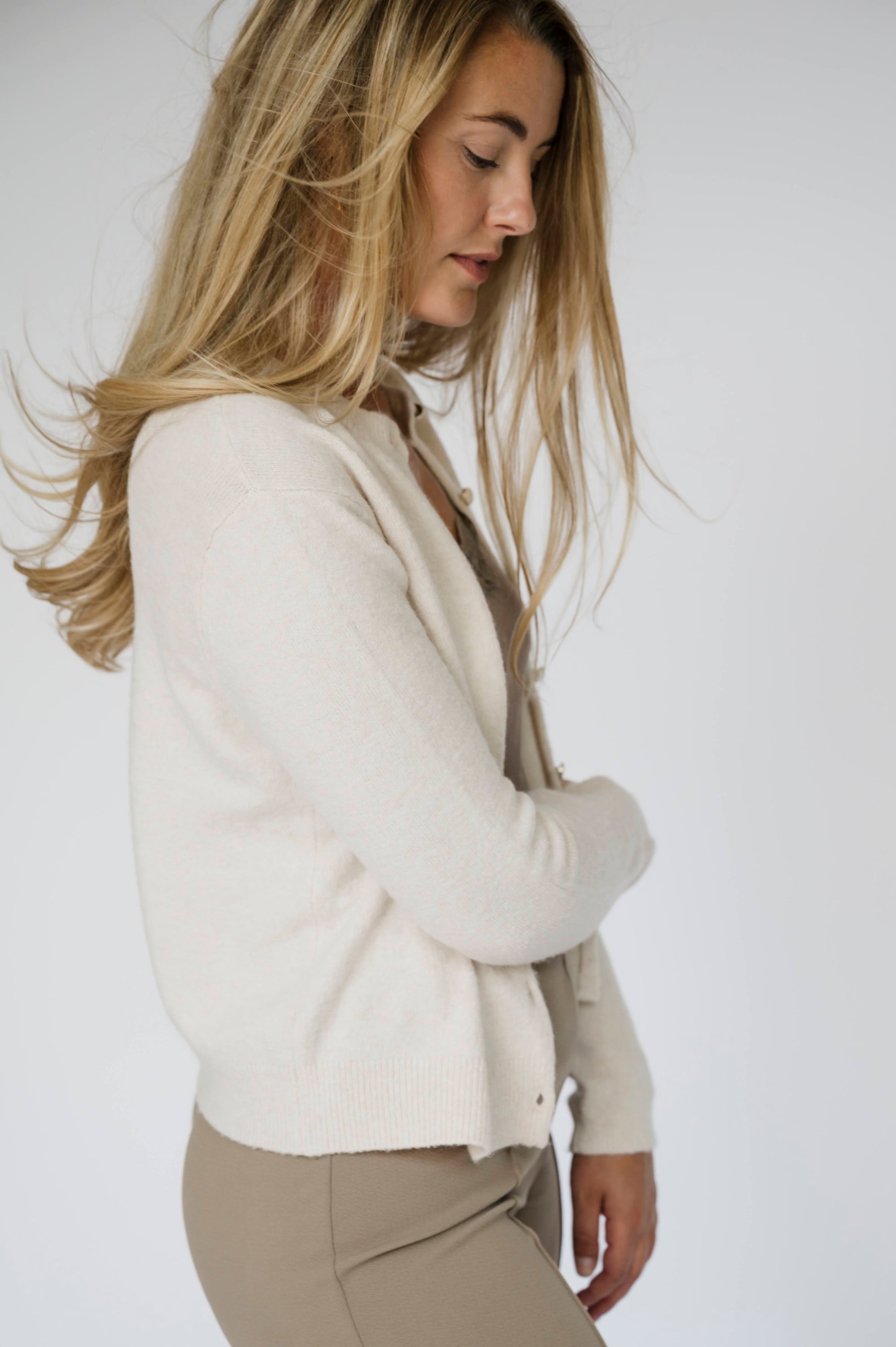 Cardigan - Seashell