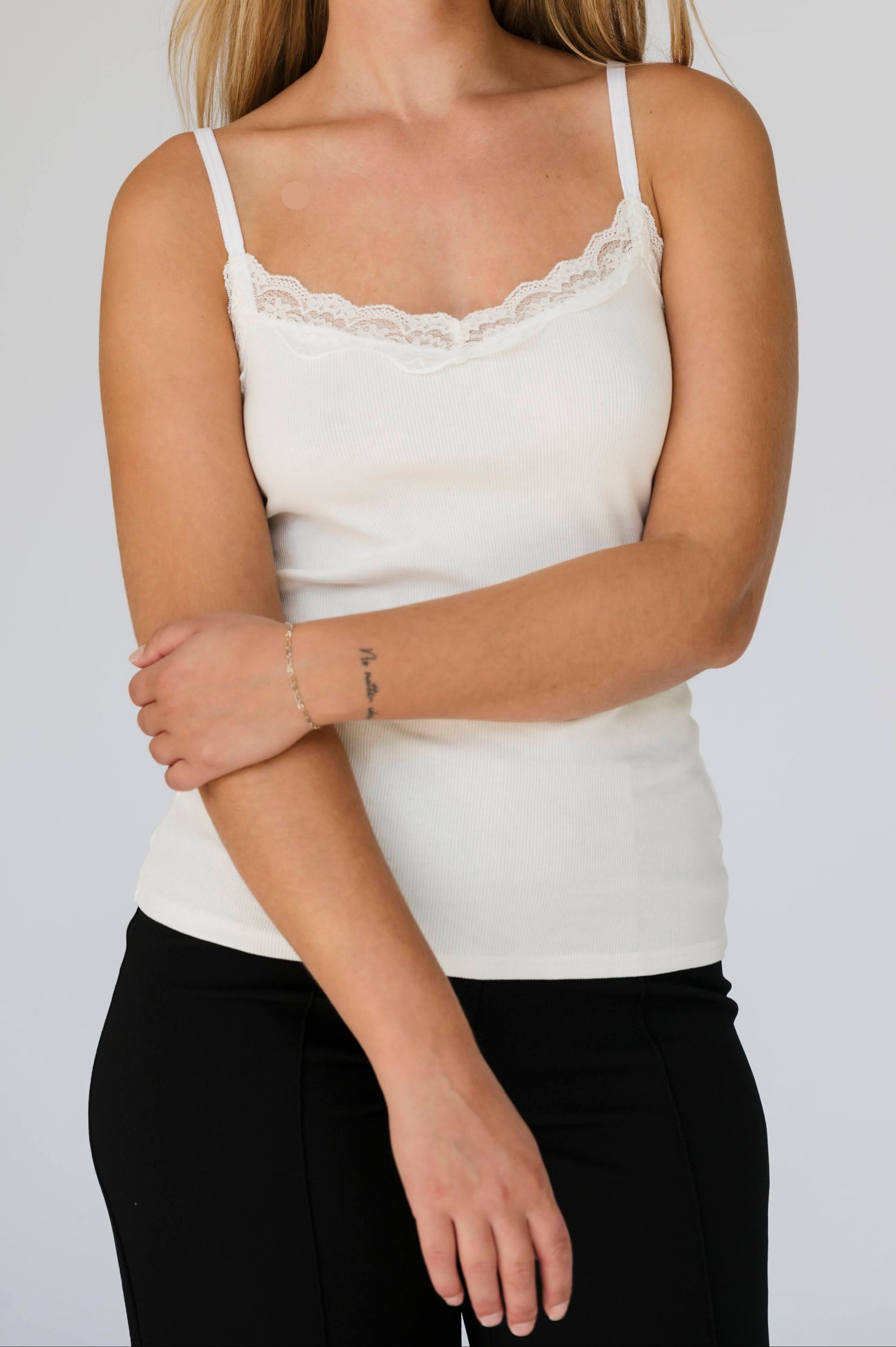 Lace Top - Seashell
