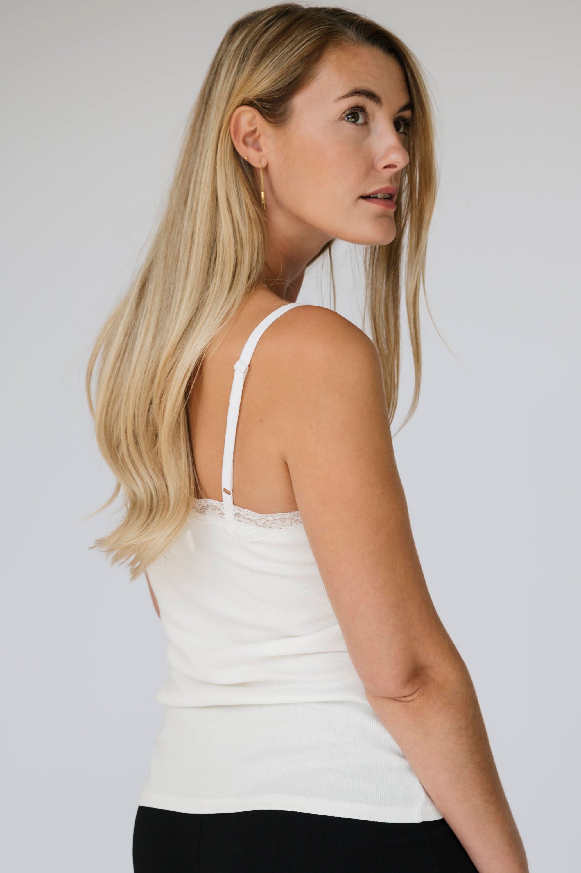 Lace Top - Seashell
