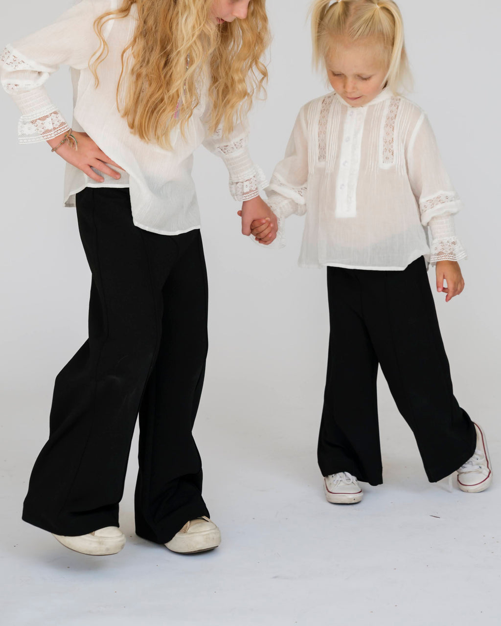 The Mini Laced Up Blouse - Seashell