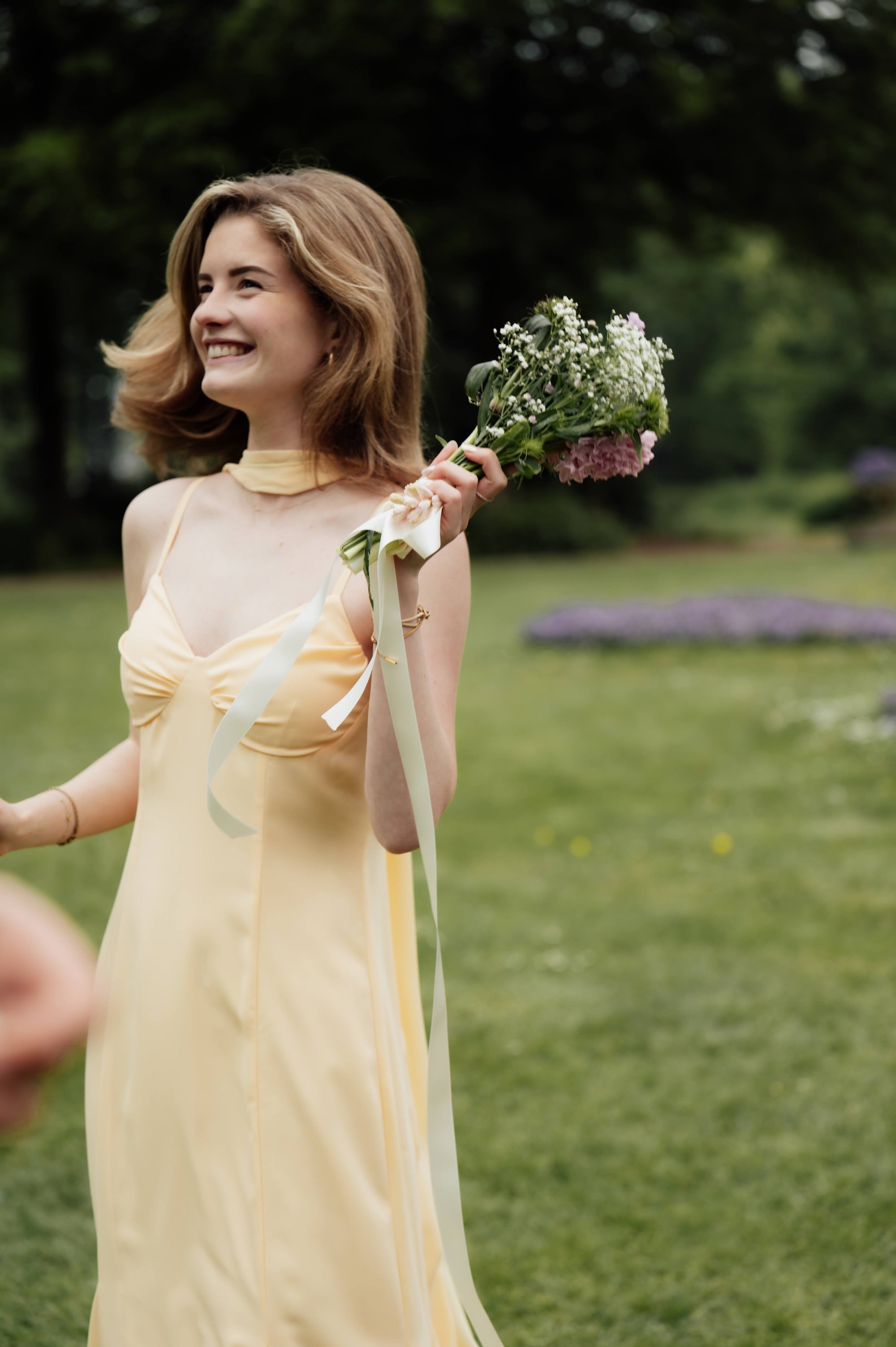 Mermaid Dress - Butter Yellow