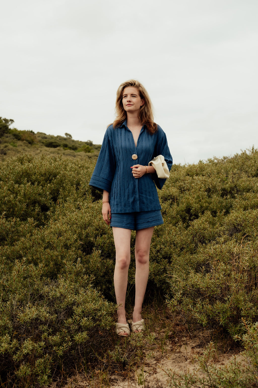 Boho Muse Short - Navy Blue