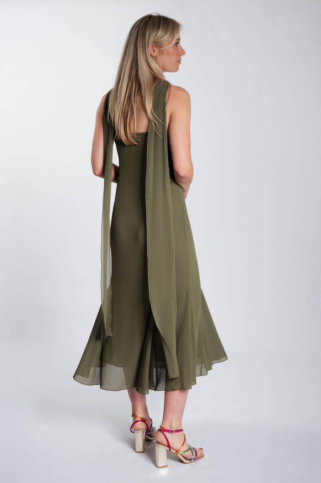 Mermaid Dress - Sage Green