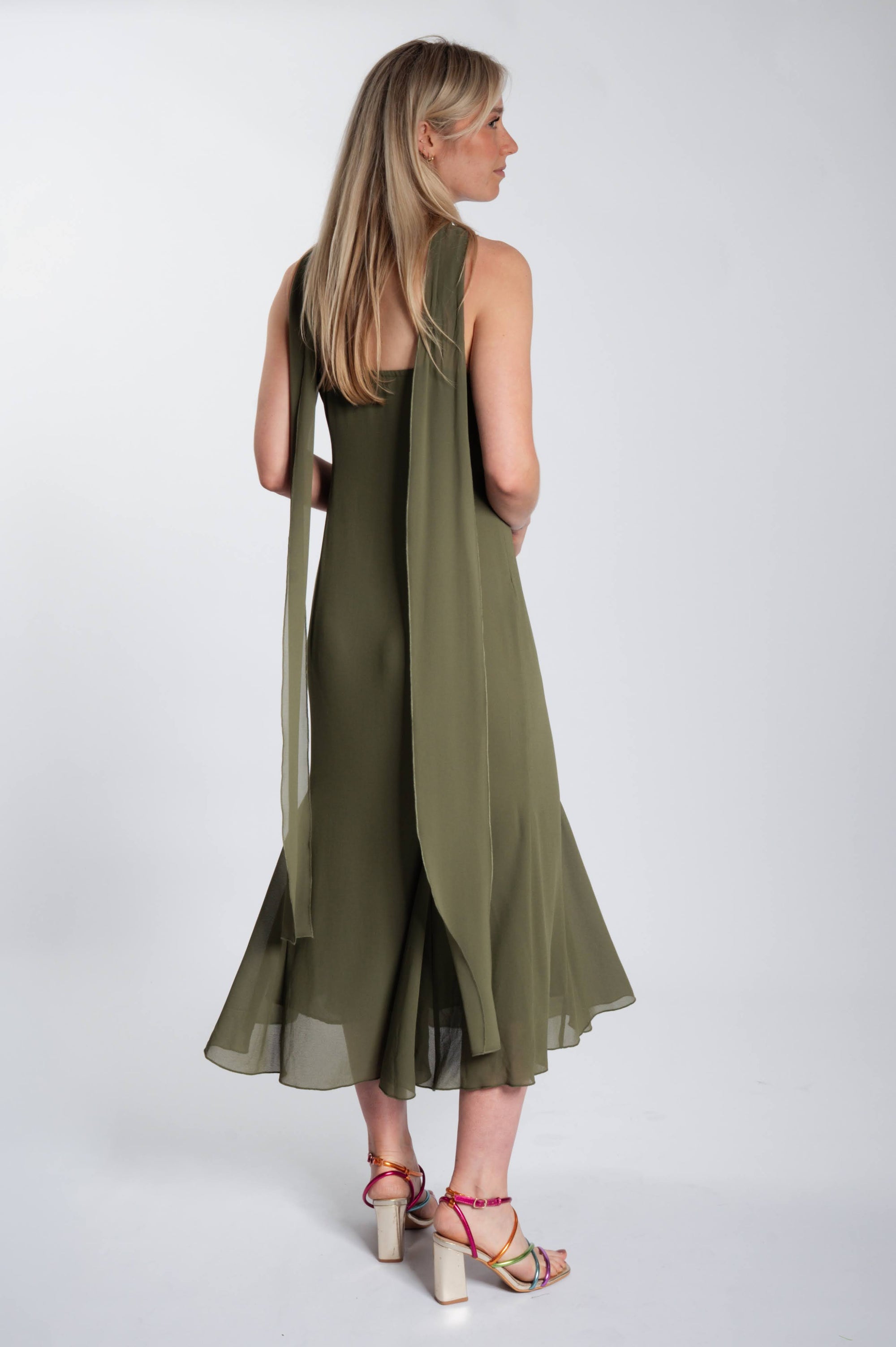Mermaid Dress - Sage Green