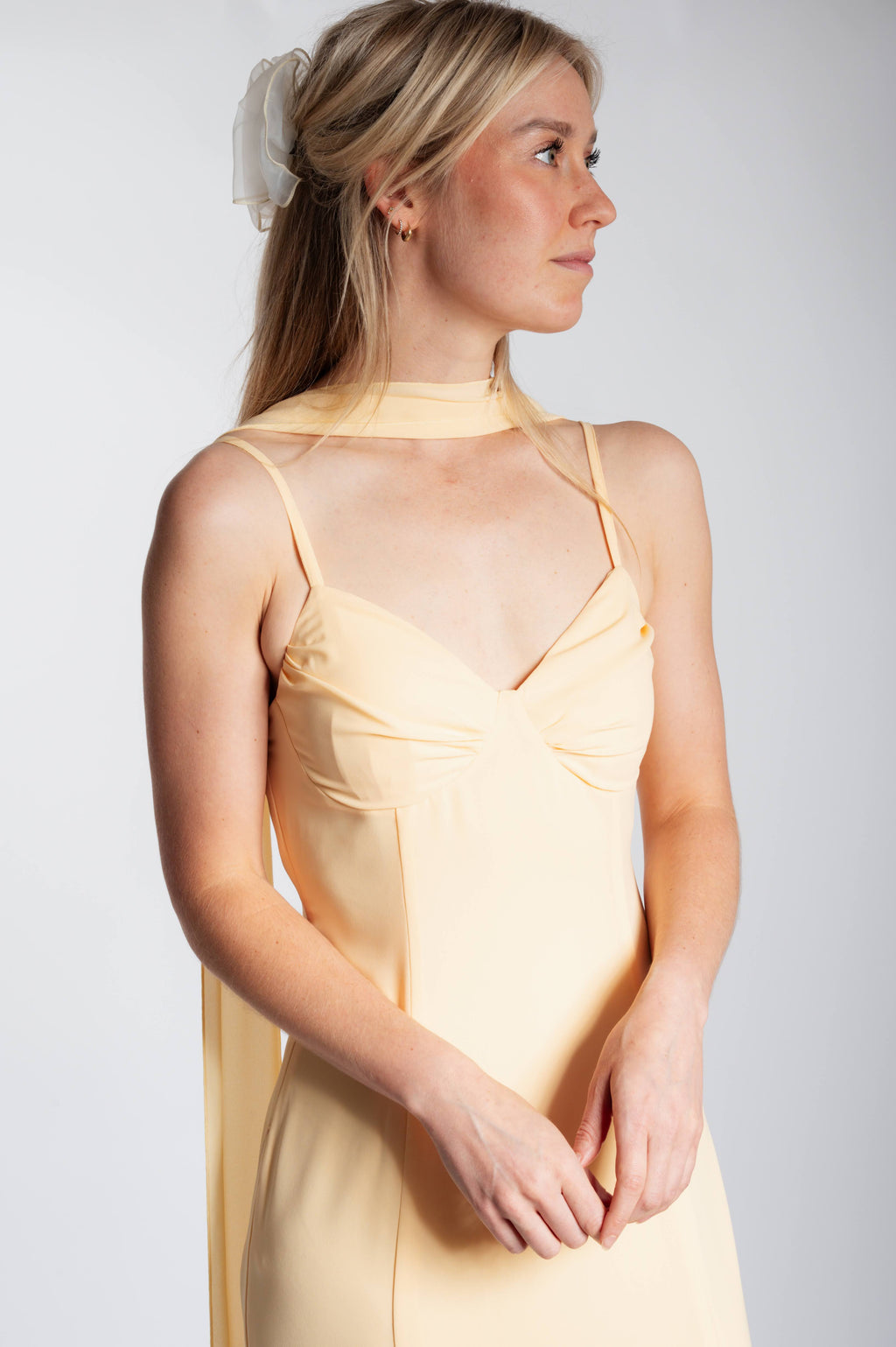 Mermaid Dress - Butter Yellow
