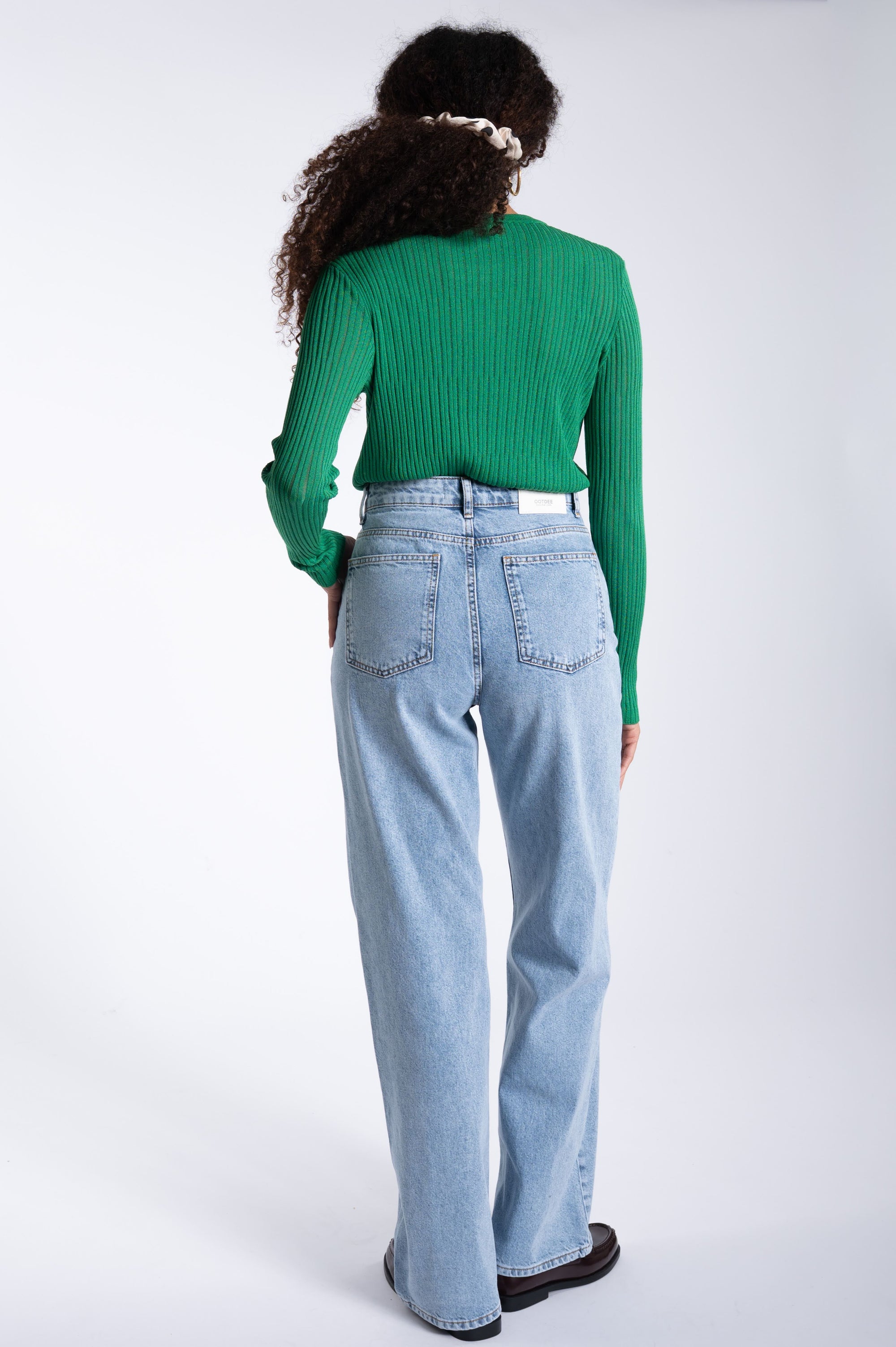 Rib Knit Longsleeve - Green