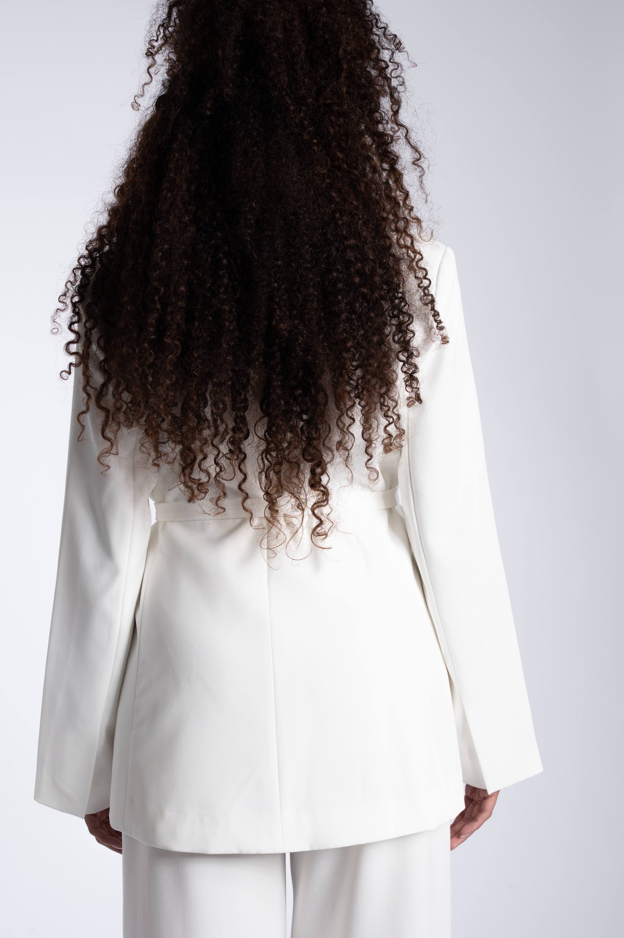 Detailed Blazer - White