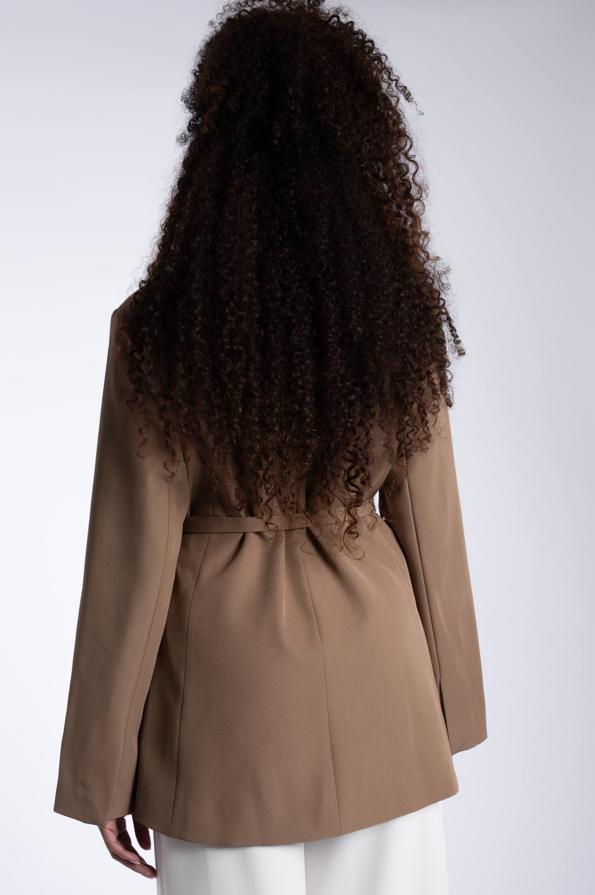 Detailed Blazer - Brown