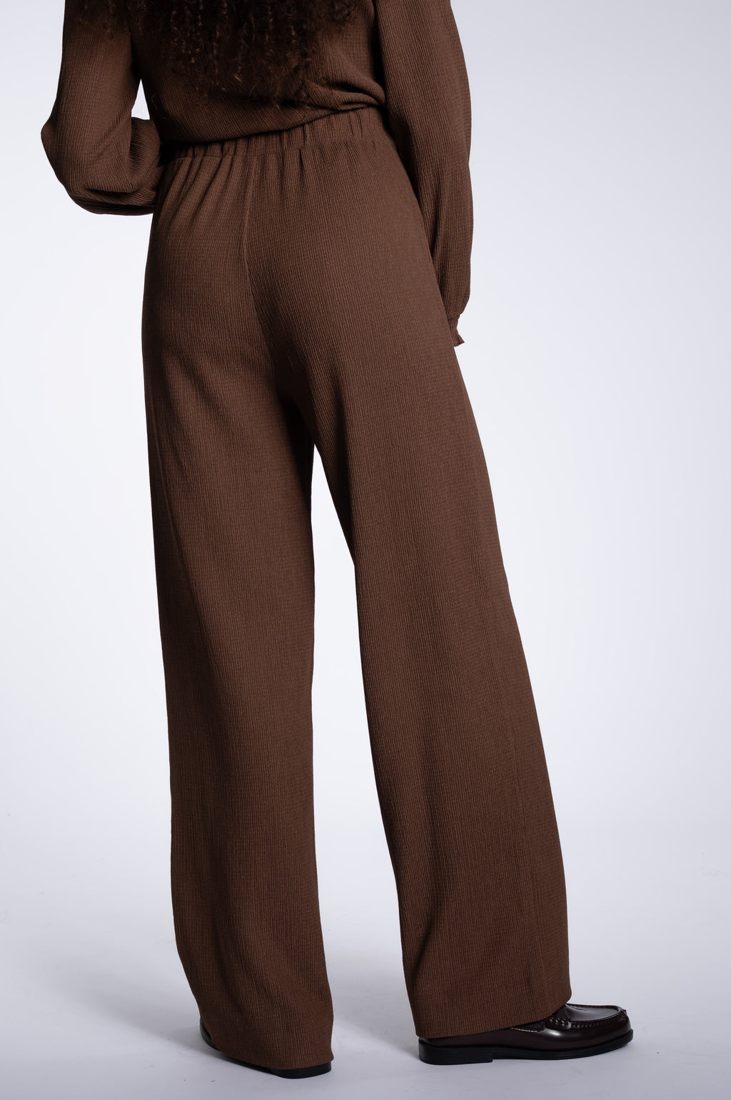 Smock Set Trousers - Chocolate Brown
